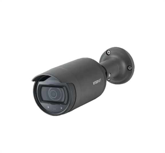 Hanwha - LNO-6012R - 2MP IR Bullet Camera, IP66 support - Outdoors